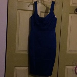 Blue dress